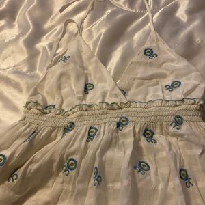 Chelsea mad Violet brand new dress white slip